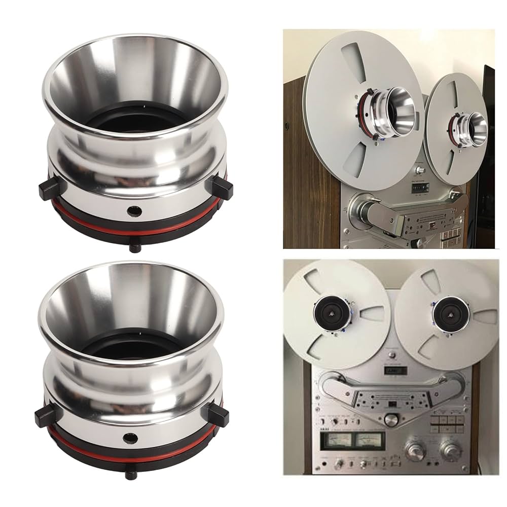 Amazon.com: Nab Reel Hub Adaptors for 10in Reel to Reel Tape
